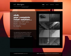 EDBI website design